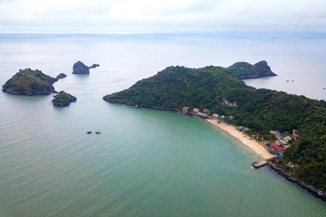 Ocean Beach Resort Cat Ba Island Exterior foto